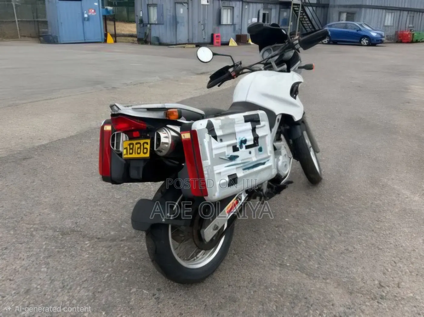 BMW F 650 GS 2008 White