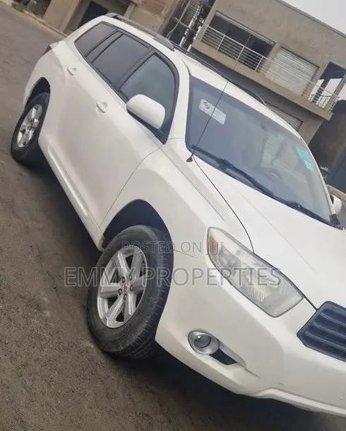 Toyota Highlander V6 2009 White