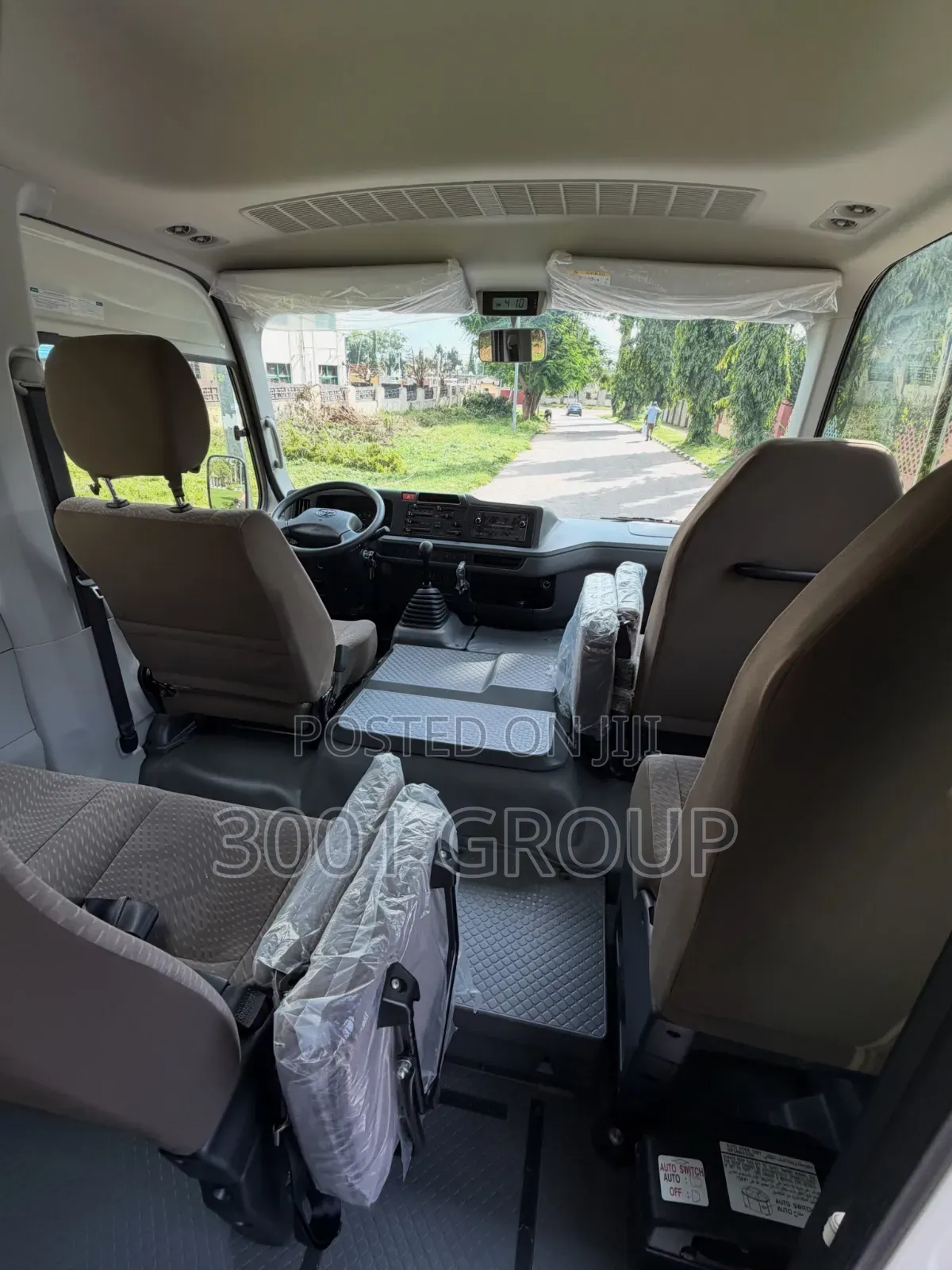 New Toyota Coaster 2025 White