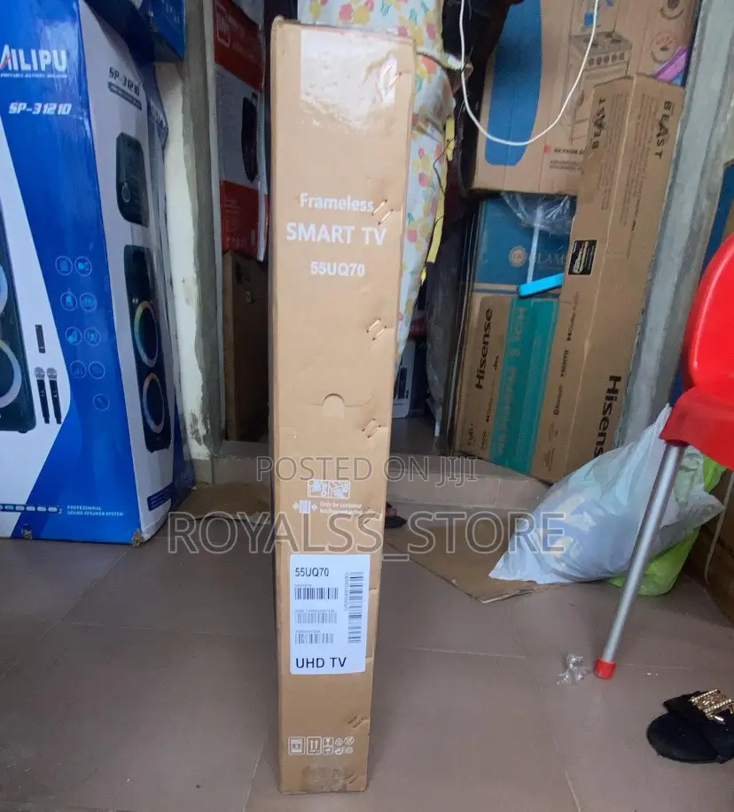 55” Frameless LG Smart TV Model 55UQ70