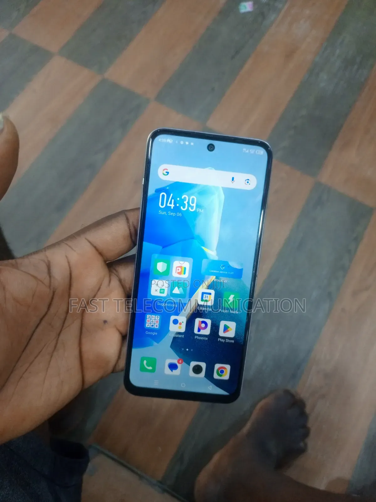 Infinix Hot 30 Play 128 GB White