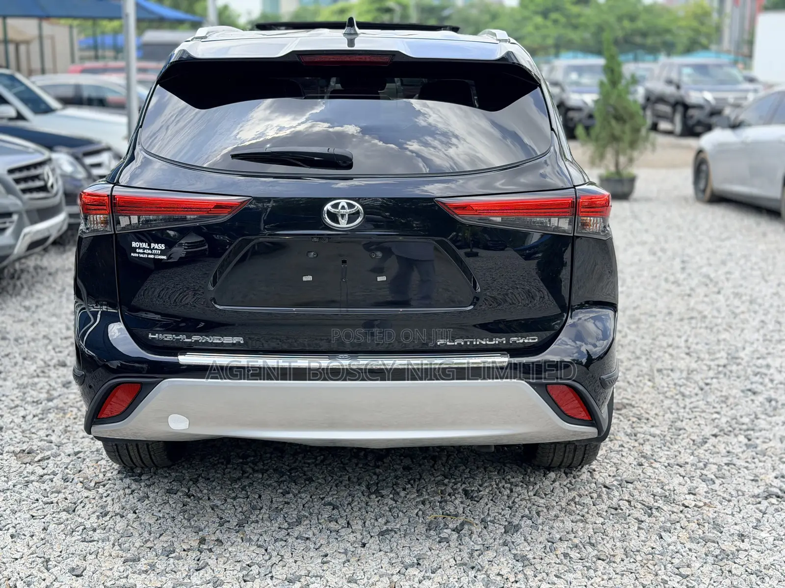 Toyota Highlander Platinum 2022 Black