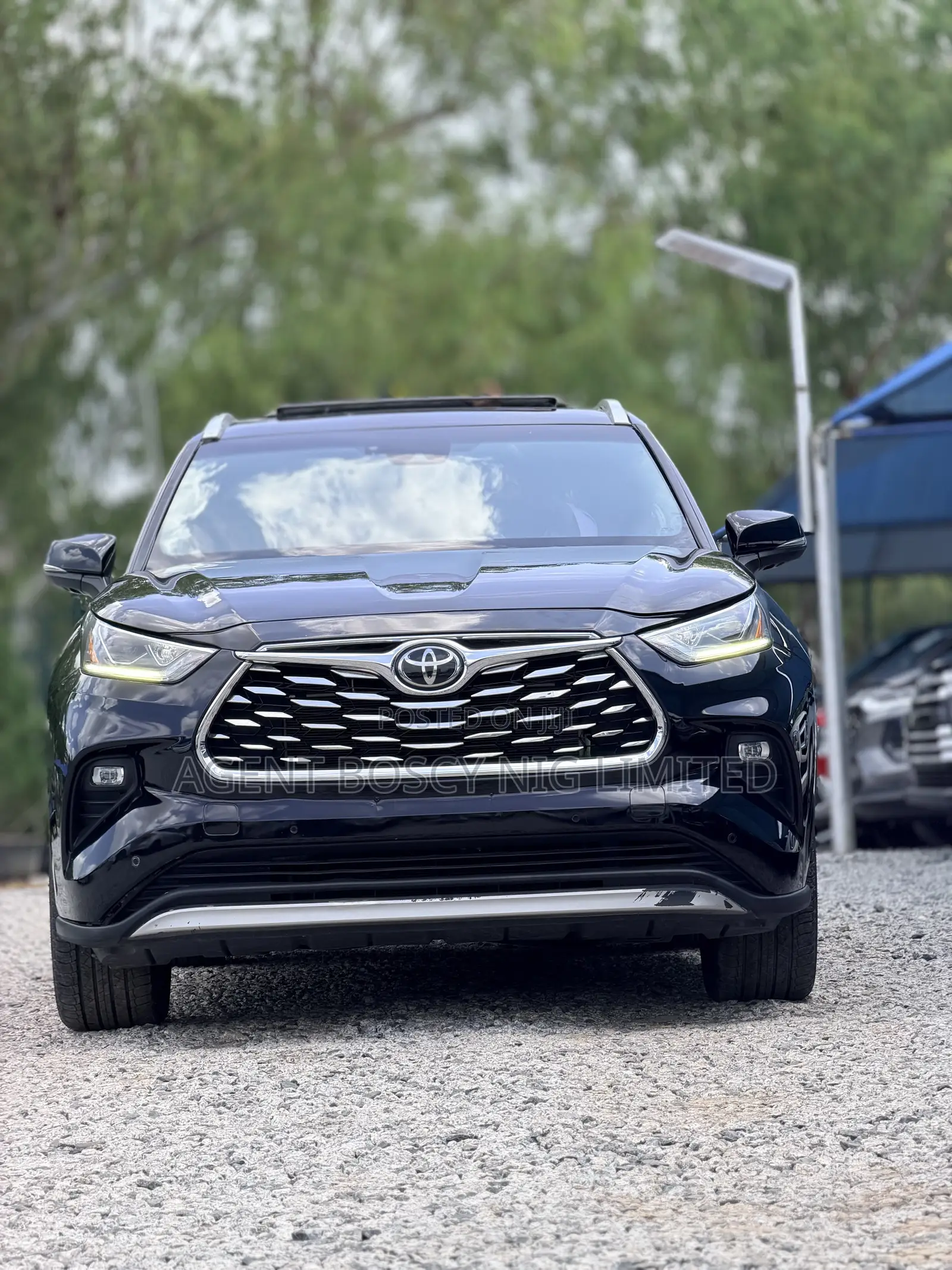 Toyota Highlander Platinum 2022 Black