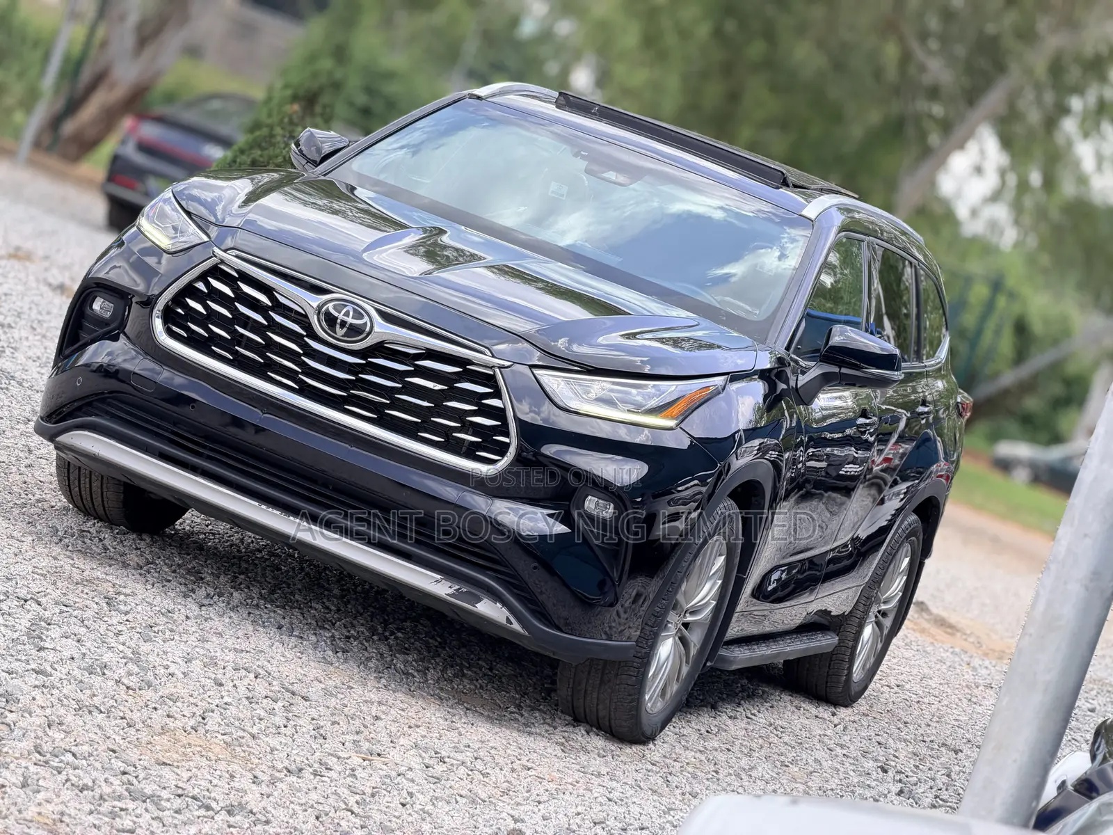 Toyota Highlander Platinum 2022 Black