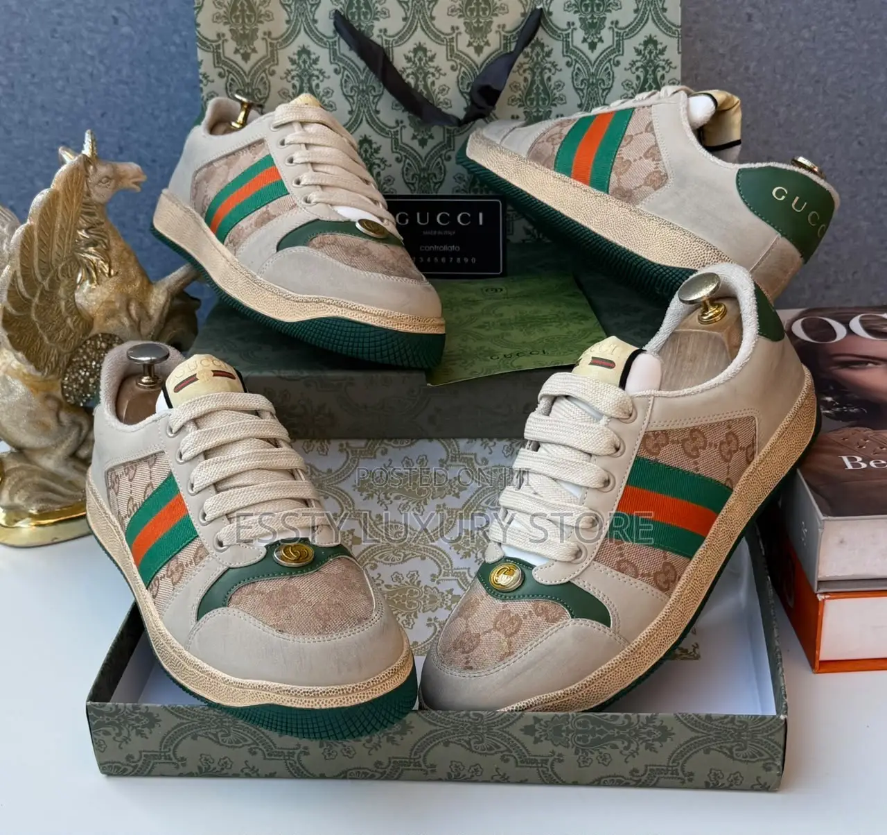 High Quality Luxury Gucci Men Sneakers