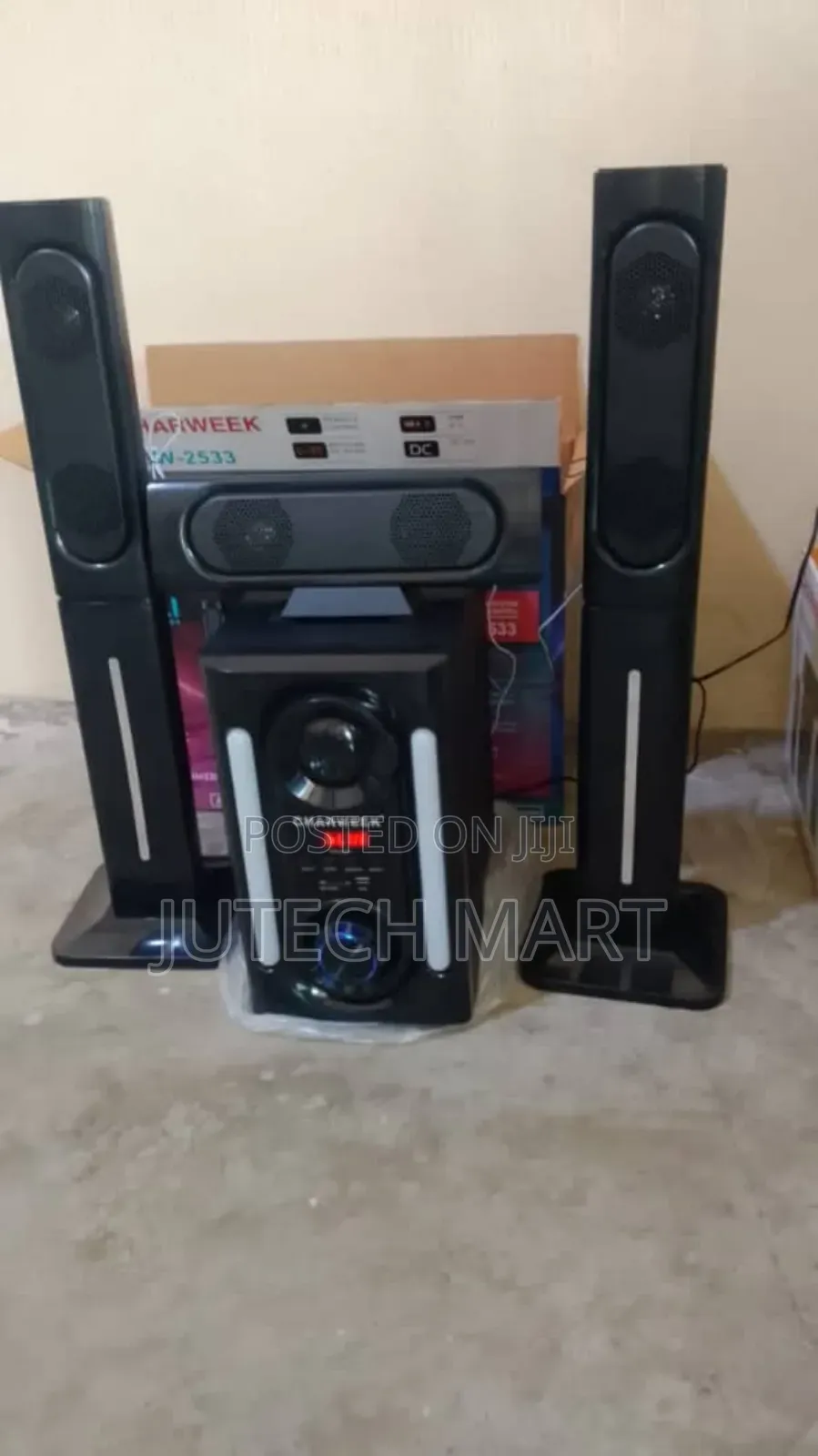 Charweek Tall Speaker 3 in 1 Home Theatre