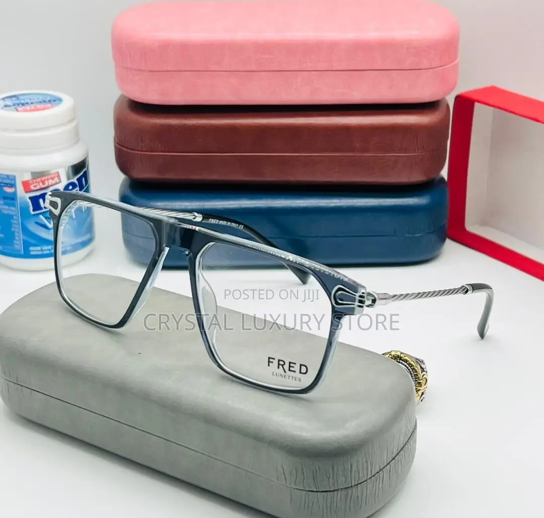 Fred Quality Luxury Men Frame Glasses