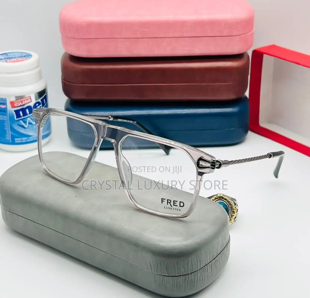 Fred Quality Luxury Men Frame Glasses
