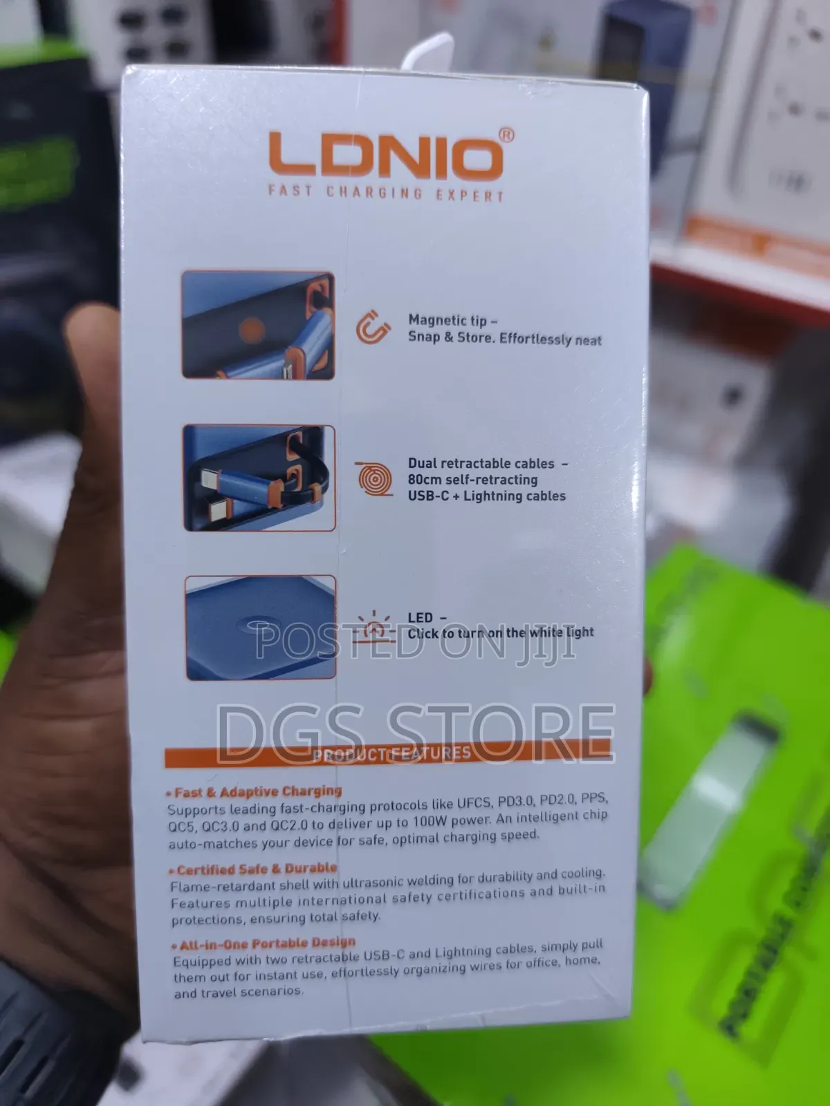 Ldnio 100w GaN Super Charging Charger Q16