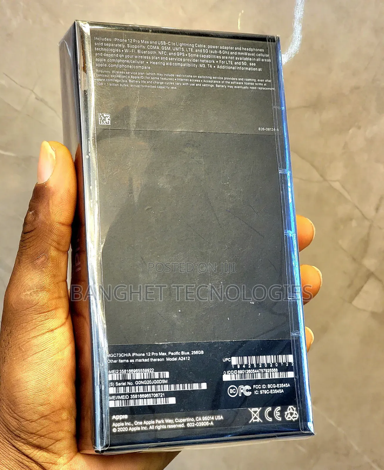 New Apple iPhone 12 Pro Max 256 GB Blue