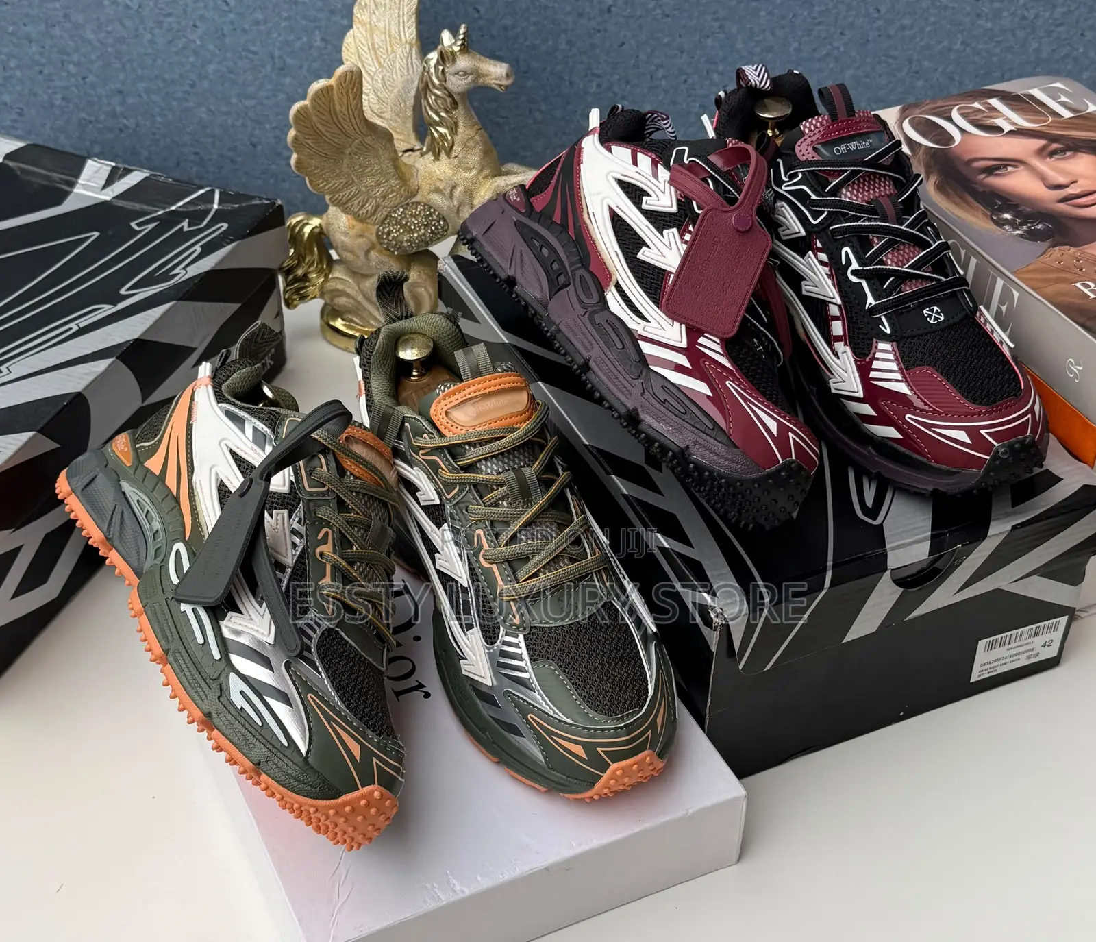 High Quality Luxury Off-White Men Sneakers