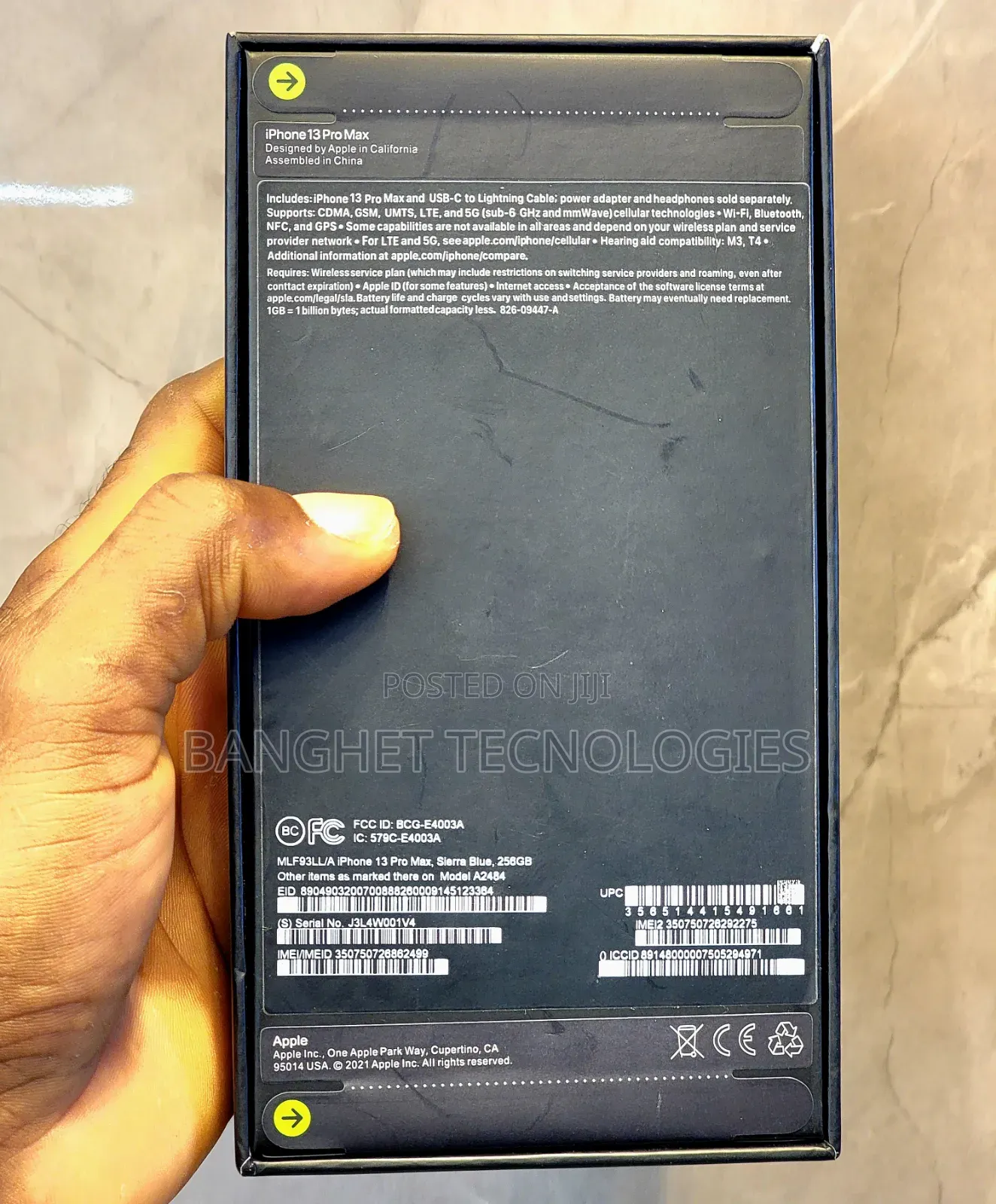 New Apple iPhone 13 Pro Max 256 GB Blue