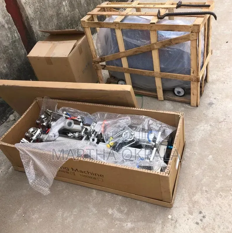 Two Nozzles Filler Machine With Air Compressor