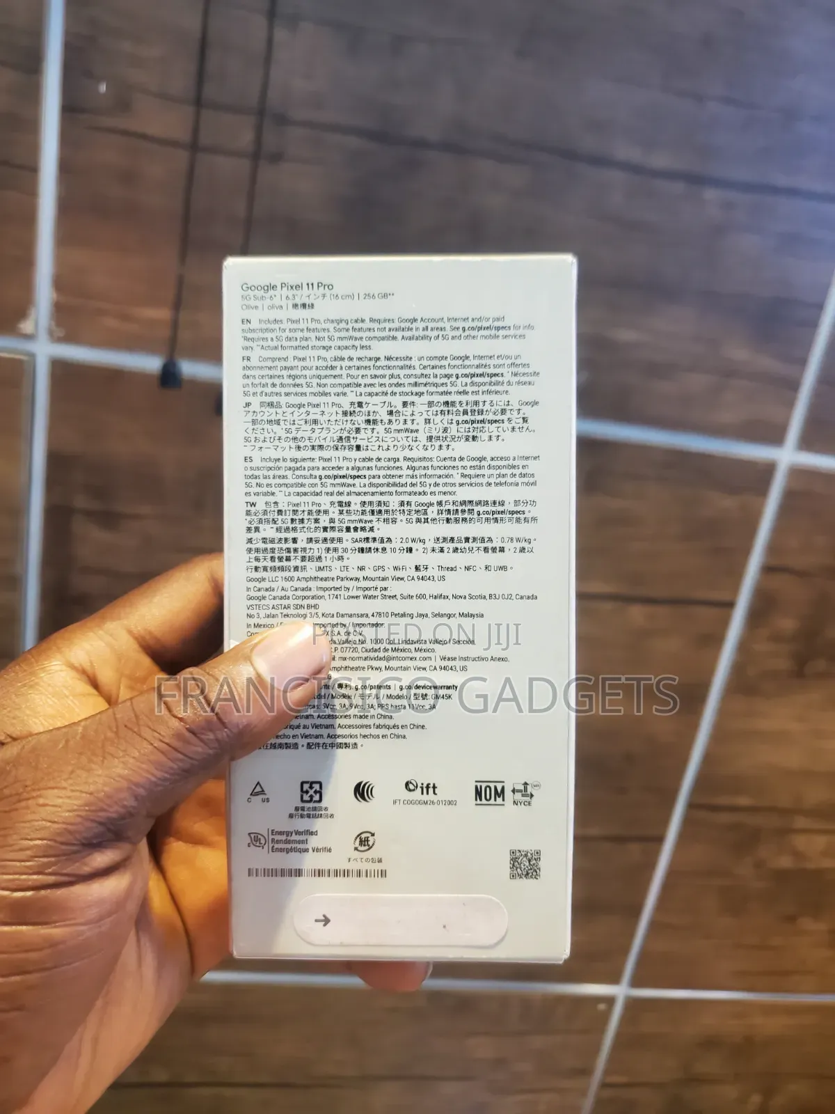 New Google Pixel 11 Pro 256 GB Graphite