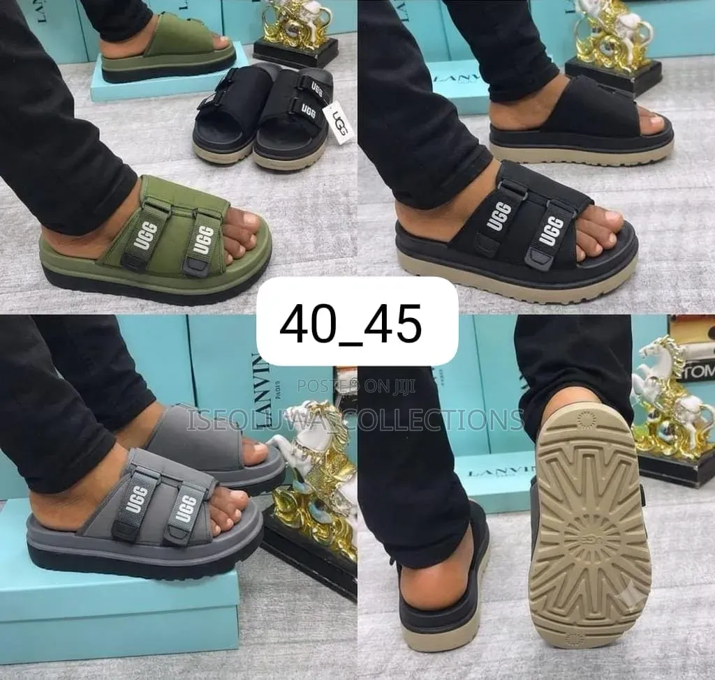 Casual Adjustable Comfort Buckle Strap Slide Sandals