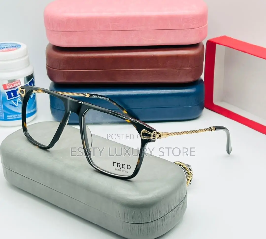 High Quality Luxury Fred Frame Glasses