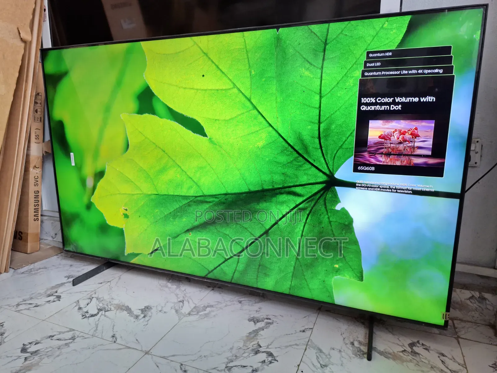 2022 65" Samsung QLED Q60B Class Real4k UHD HDR Smart TV