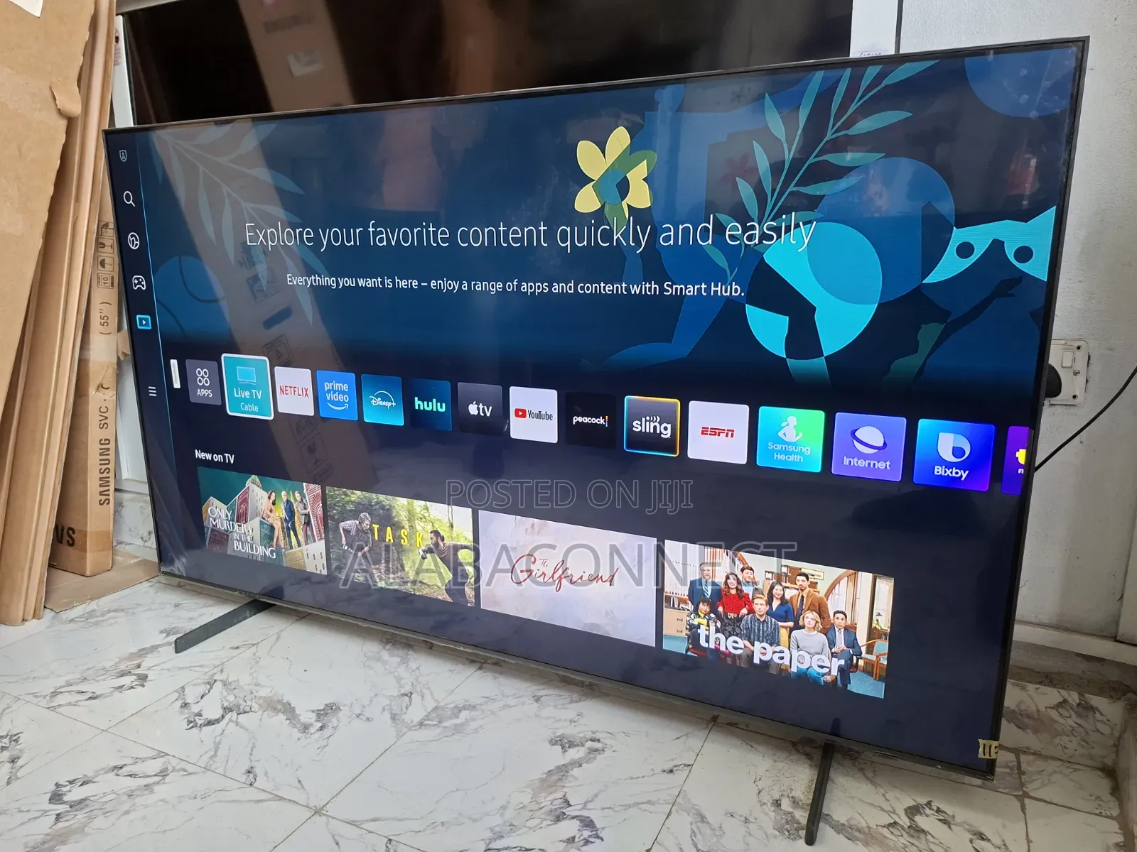 2022 65" Samsung QLED Q60B Class Real4k UHD HDR Smart TV