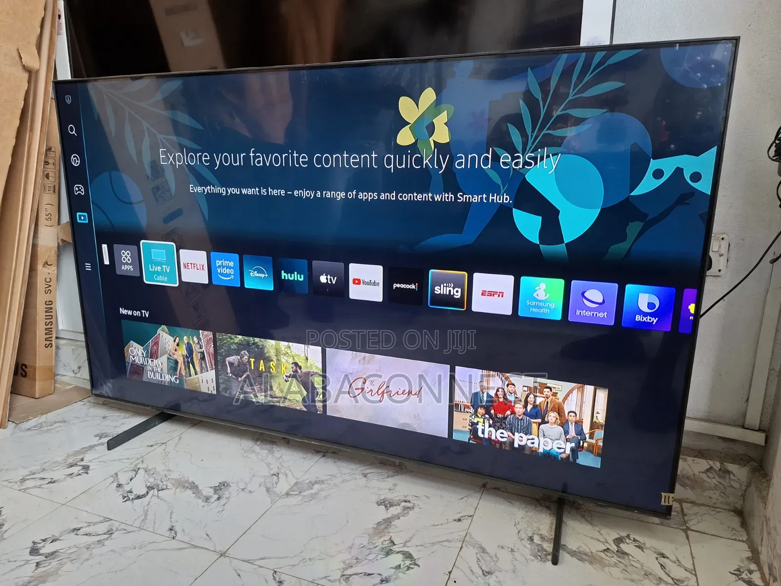 2022 65" Samsung QLED Q60B Class Real4k UHD HDR Smart TV