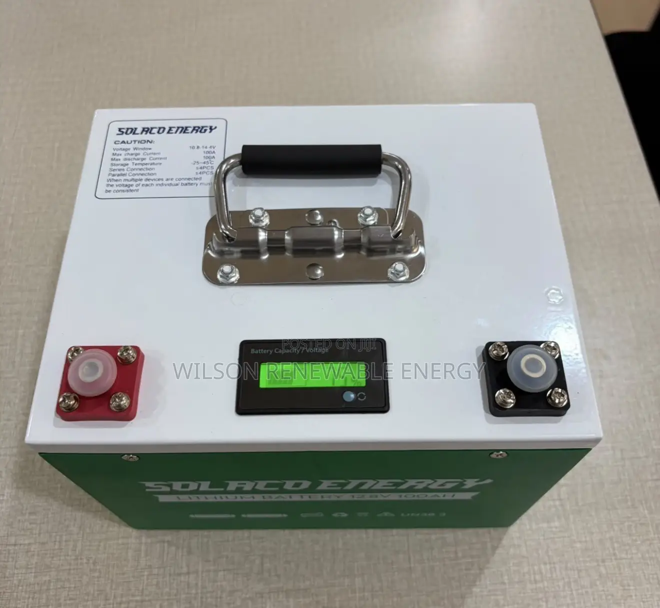 Solaco 1.2kwh 100ah 12v Lithium Battery ( Quality)