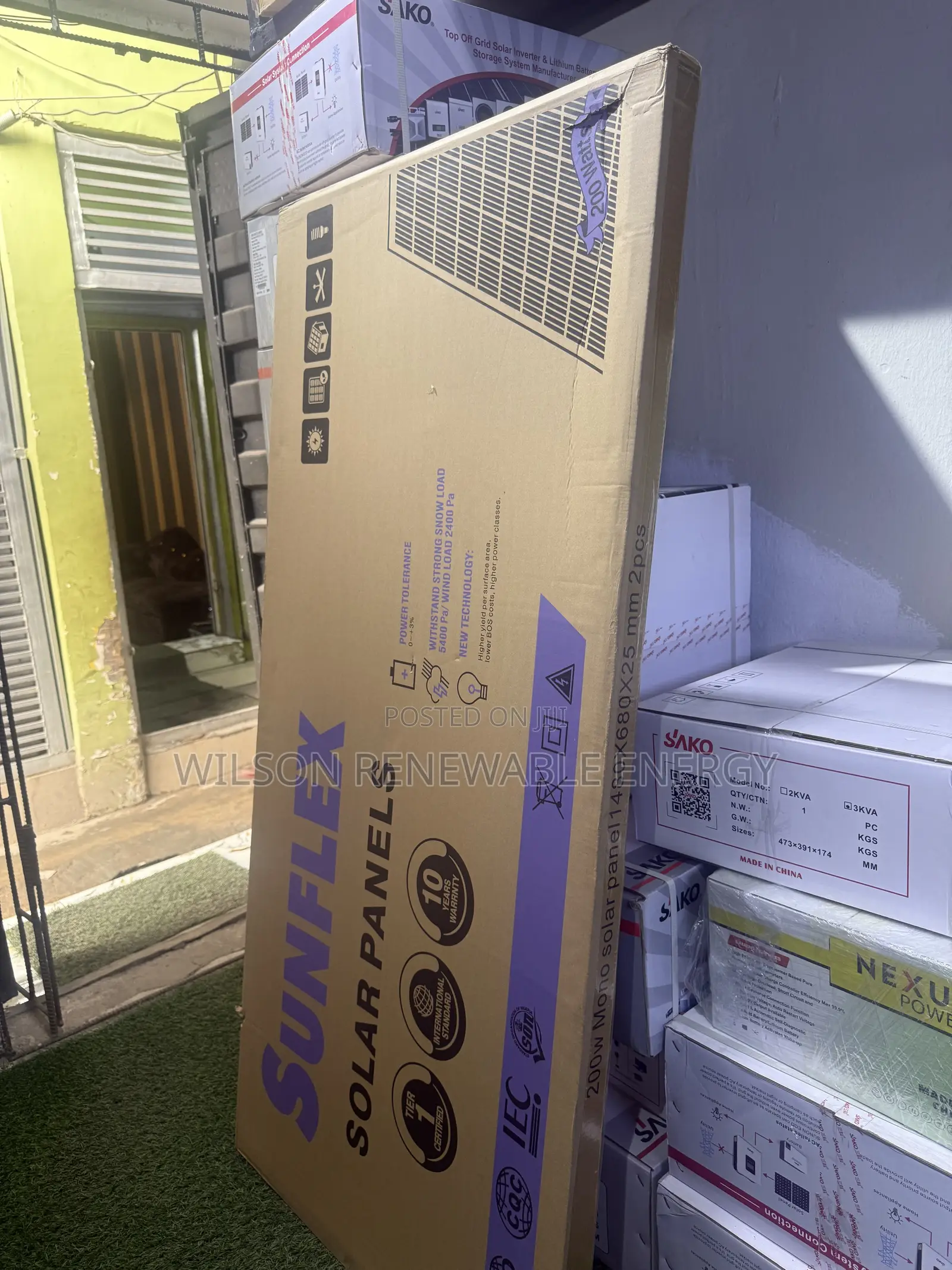 200w Monocrystalline Solar Panel