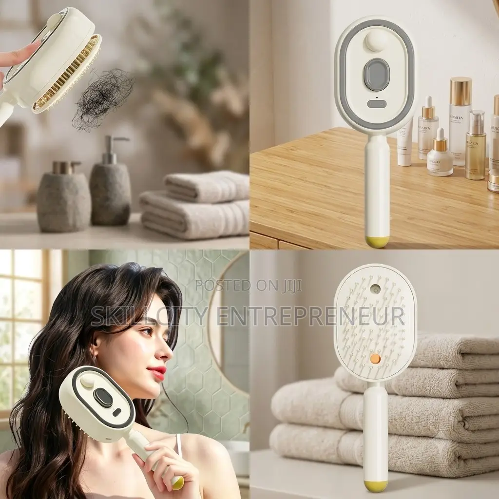 3-in-1 Rechargeable Hair Brush