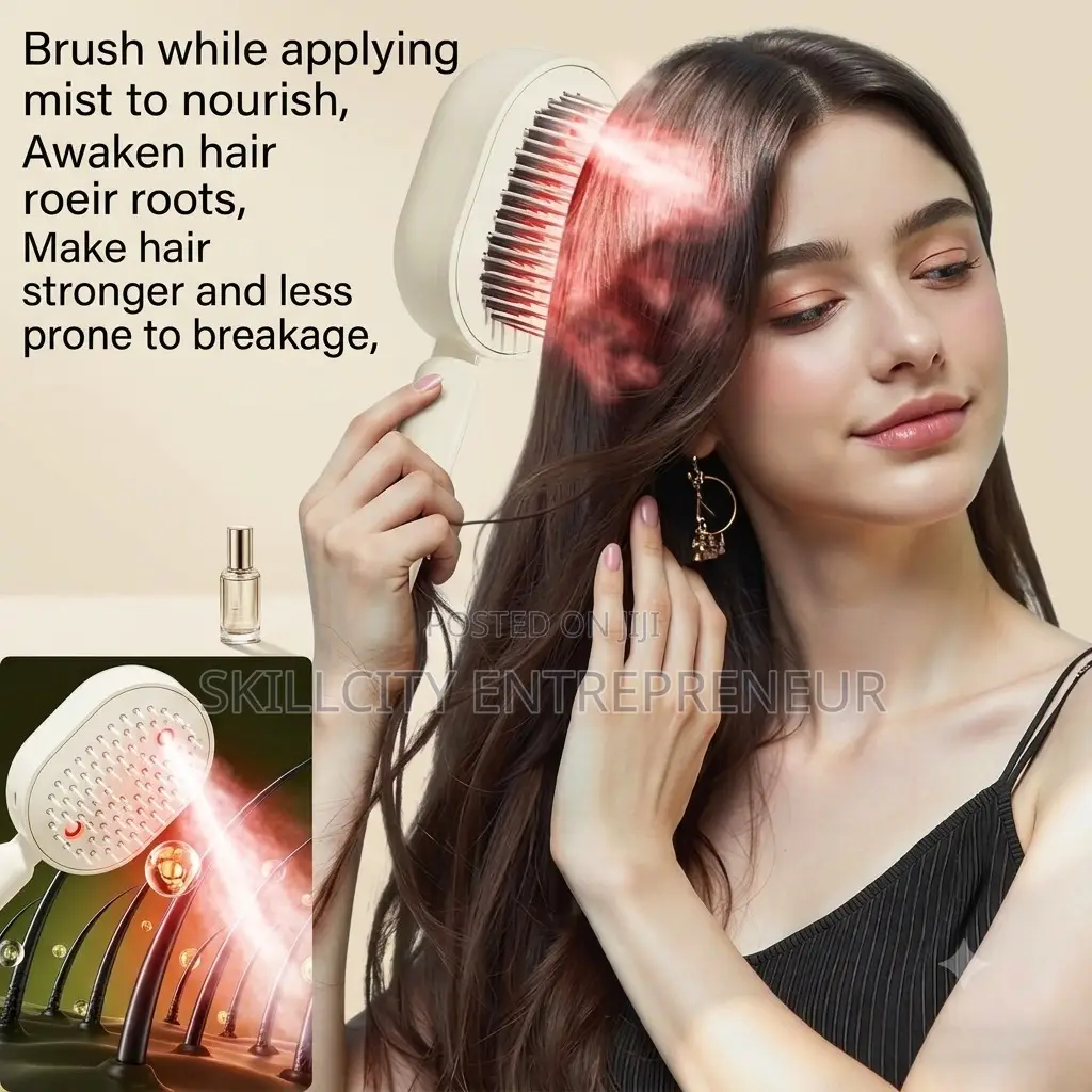 3-in-1 Rechargeable Hair Brush