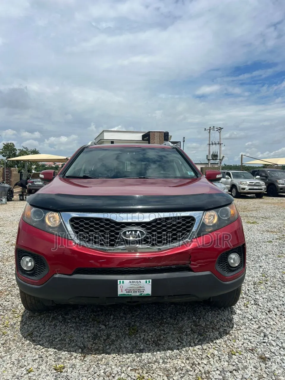 Kia Sorento LX V6 2013 Maroon