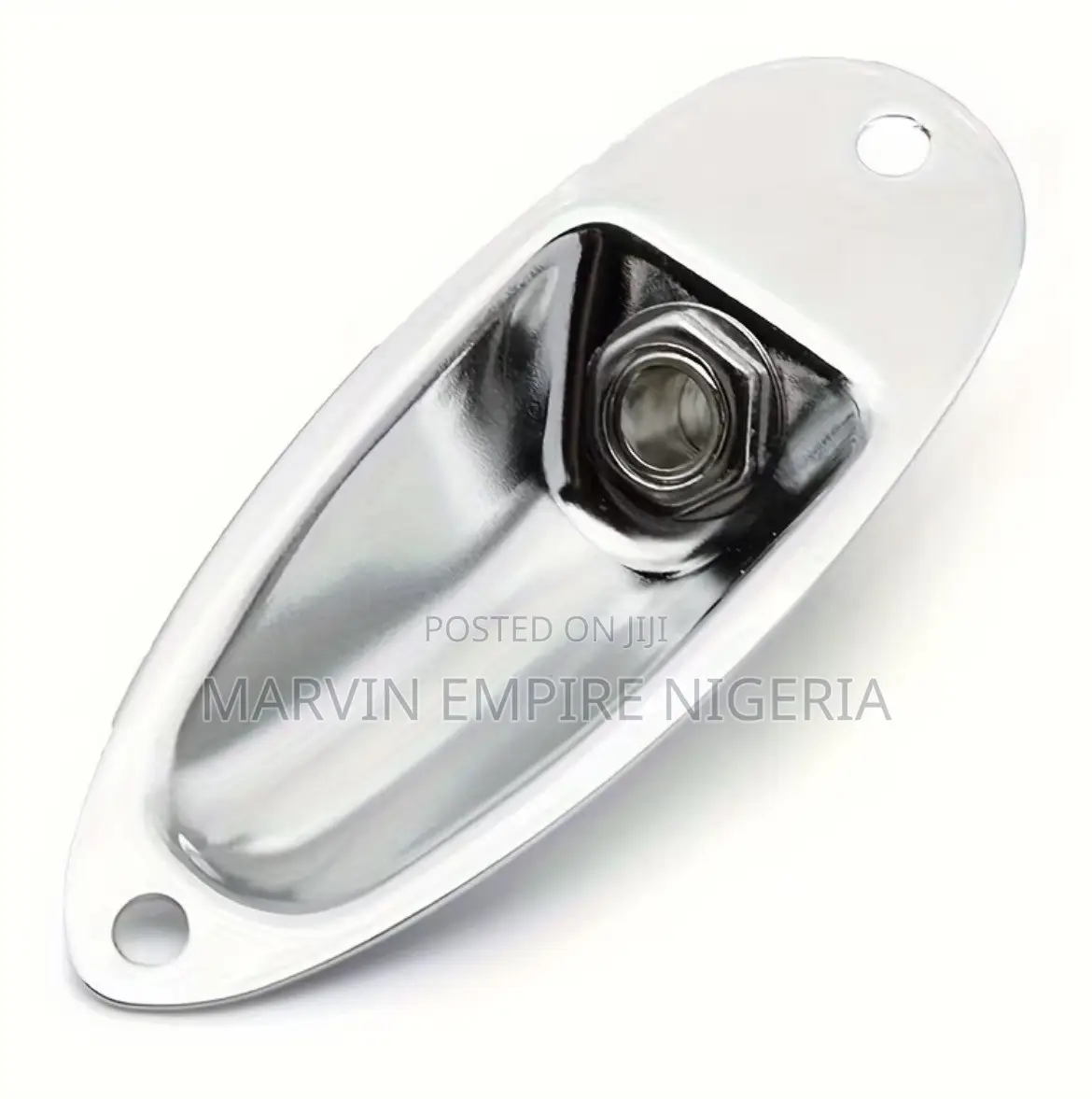 Electric Guitar Jack Port Boat Typ Jack Socket Channel 1/4 Inch Silver