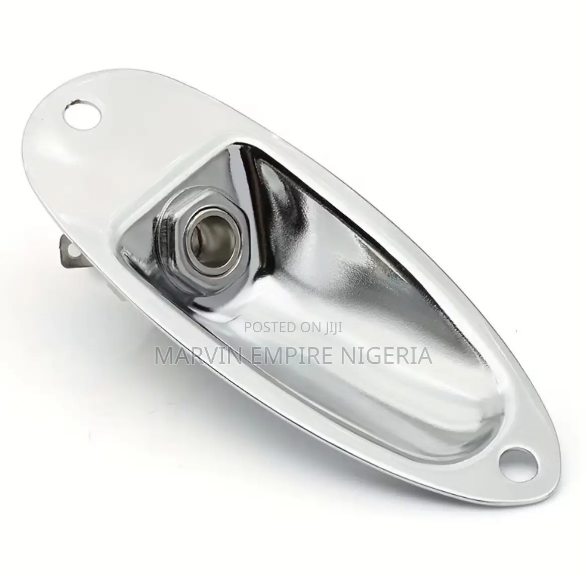 Electric Guitar Jack Port Boat Typ Jack Socket Channel 1/4 Inch Silver