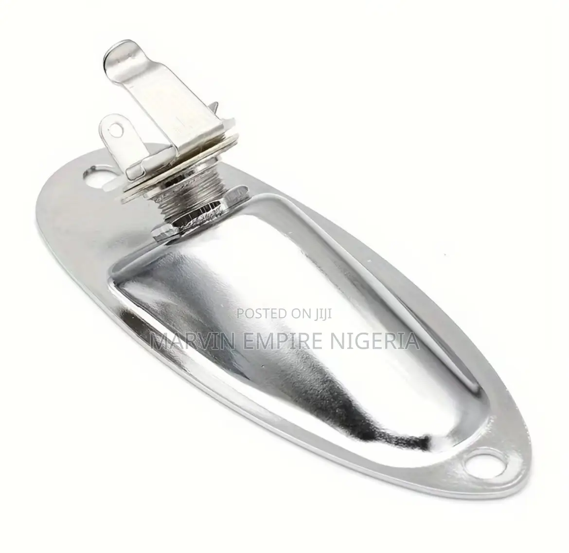 Electric Guitar Jack Port Boat Typ Jack Socket Channel 1/4 Inch Silver