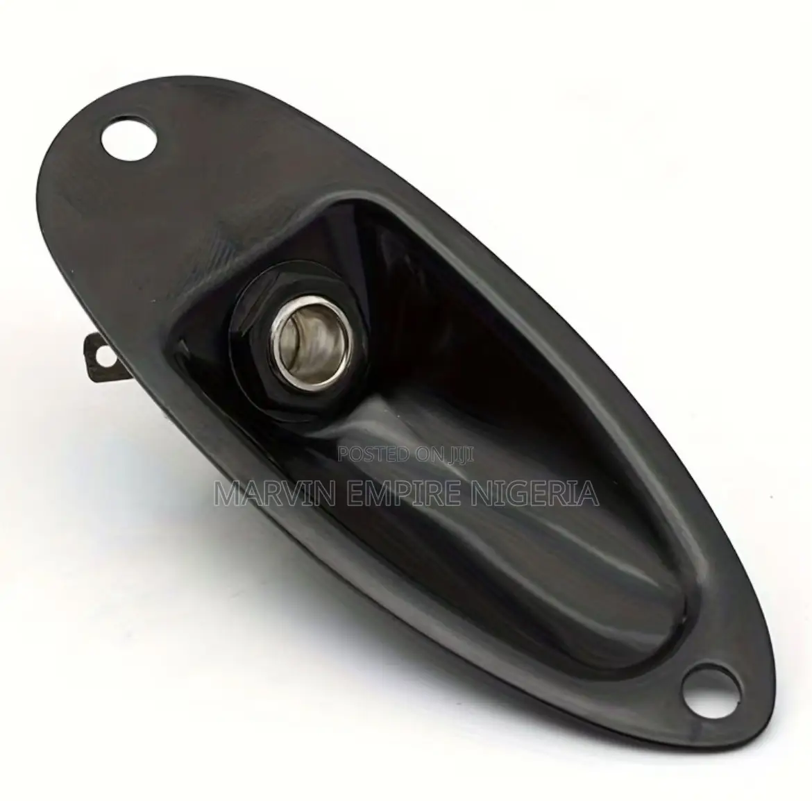 ST Style Black Electric Guitar Boat Jack Port Socket Standard 1/4 Inch