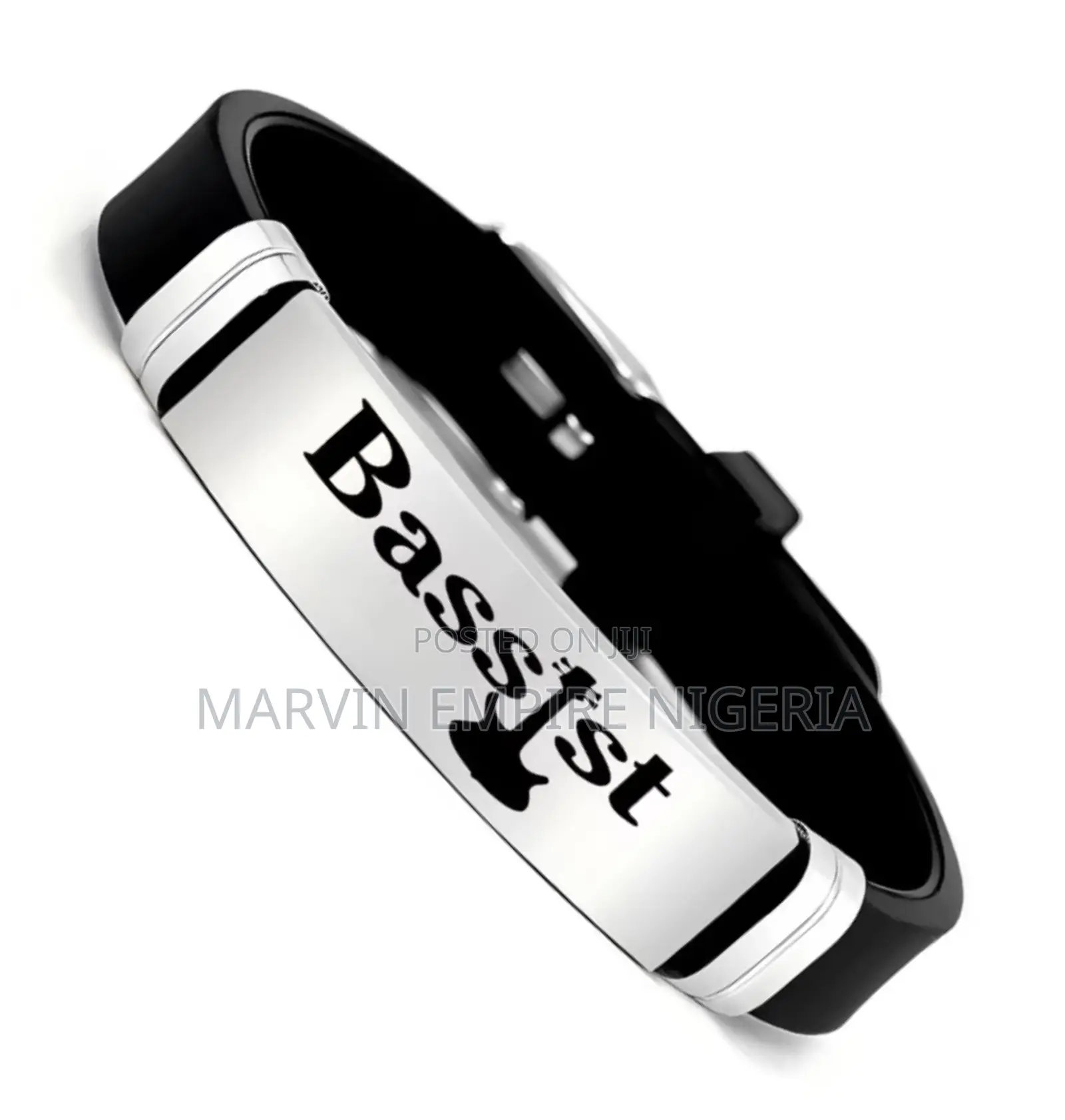 Bassist Designed 202 Stainless Steel Silicone Bracelet for Bassist