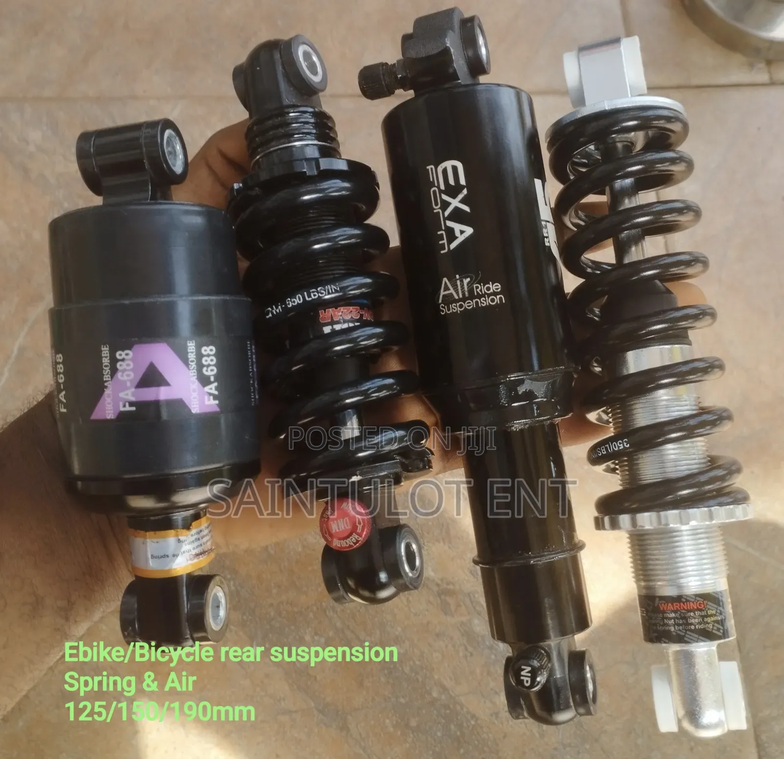 Electric Bike/Bicycle Rear Shock Absorber/Suspension
