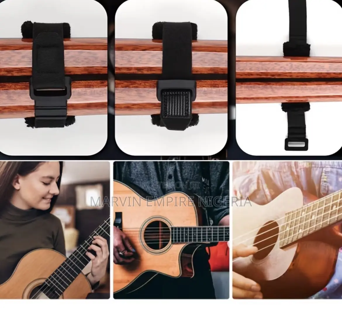 Guitar Mute Fret Wrap Acoustic, Electric, Bass Guitar Silencer 18Cm