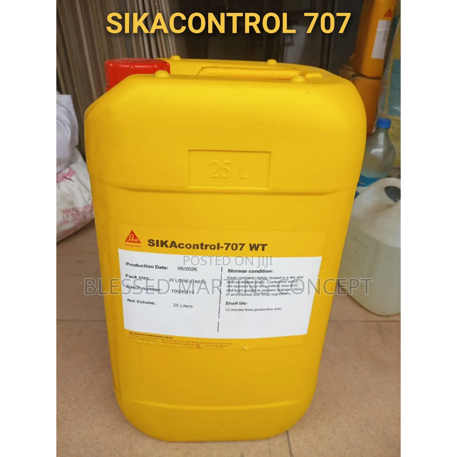 25 Litres SIkAControl 707 WT Liquid Waterproofing Admixture