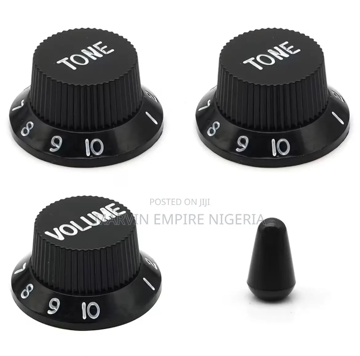 2T1V Electric Guitar Knob 18-Spline Shafts Tone and Volume Control