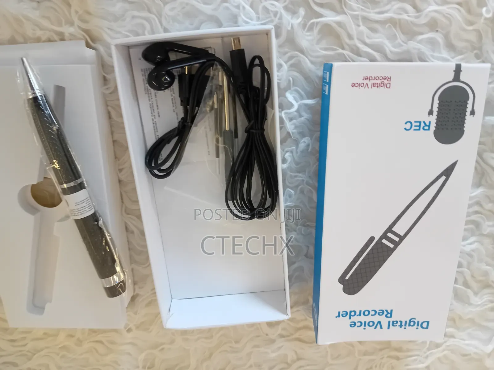 Digital Voice Recorder Pen 128GB Voice Activated for Lectures Meetings