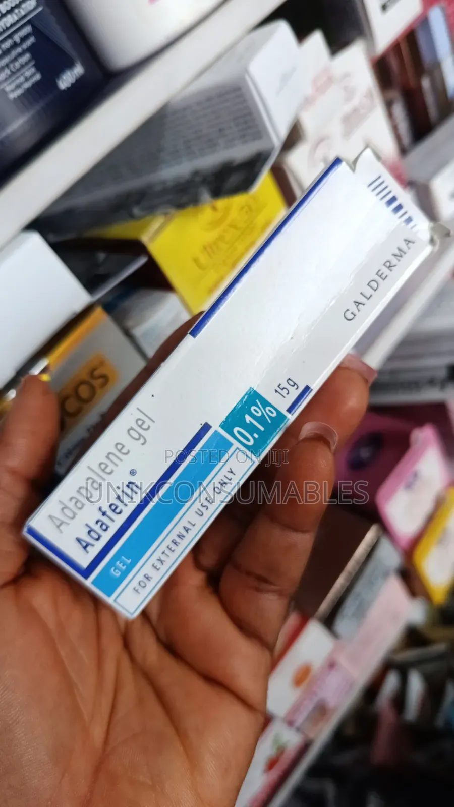 Adaferin Adapalene Gel 0.1% 15g