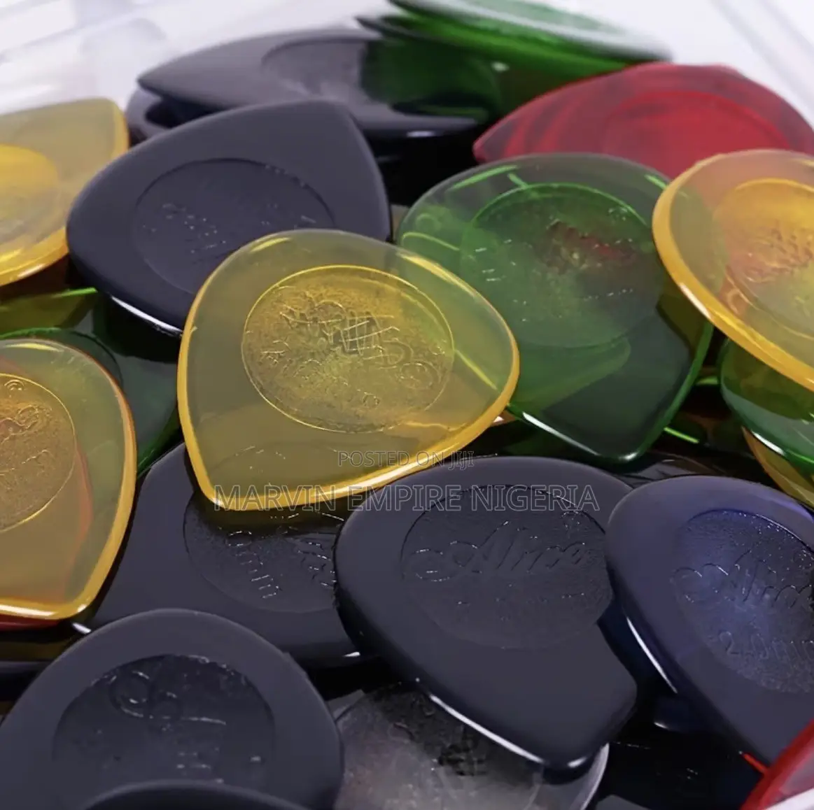 5pcs Professional Colorful Guitar Picks 1/2/3mm -for Acoustic Electric