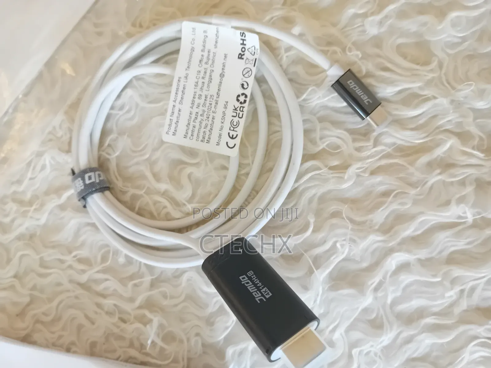 Jemdo Switch 2 Dock Hdmi Cable Station, at 144hz USB C to Hdmi2.1 100w