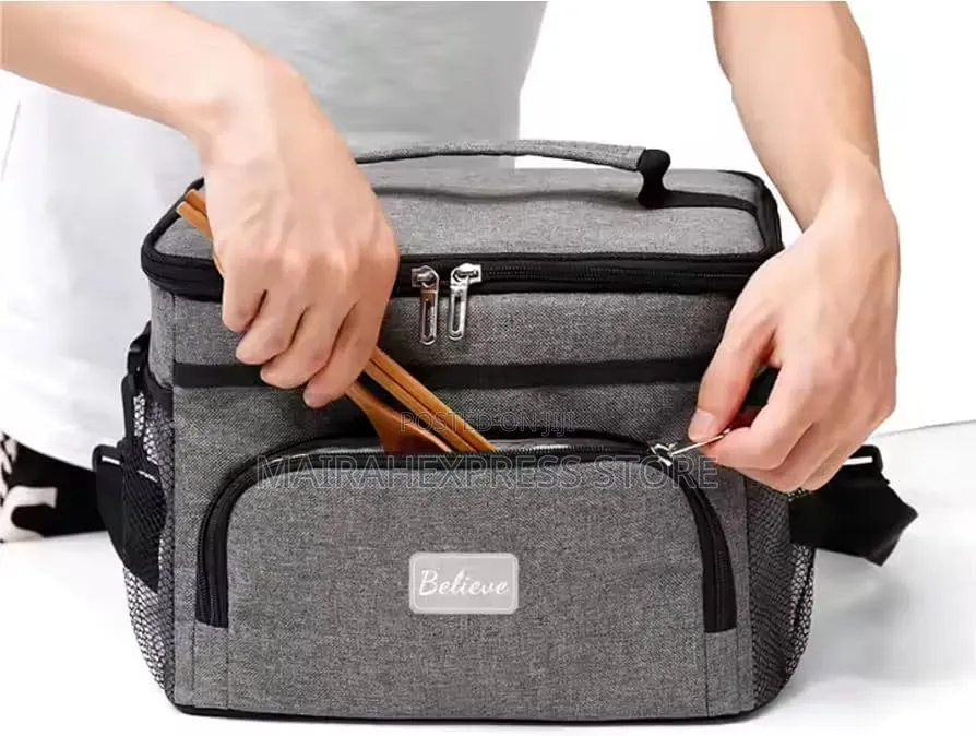 Believe Thickened Aluminum Foil-Lined Large Insulated Picnic/Lunch Bag