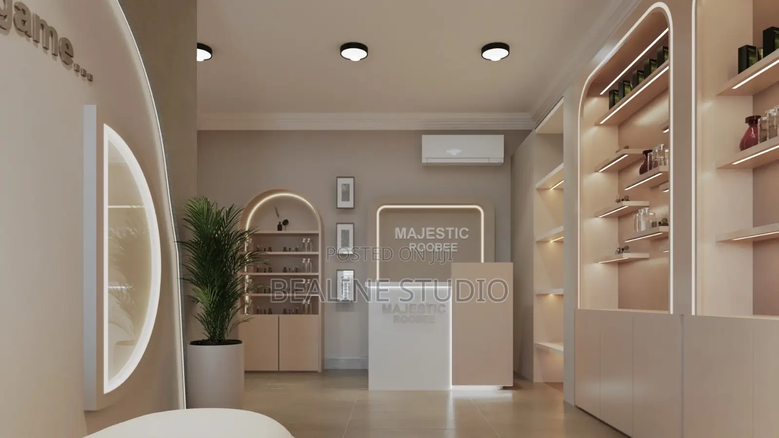 The Art of Scent — Contemporary Perfume Shop Office