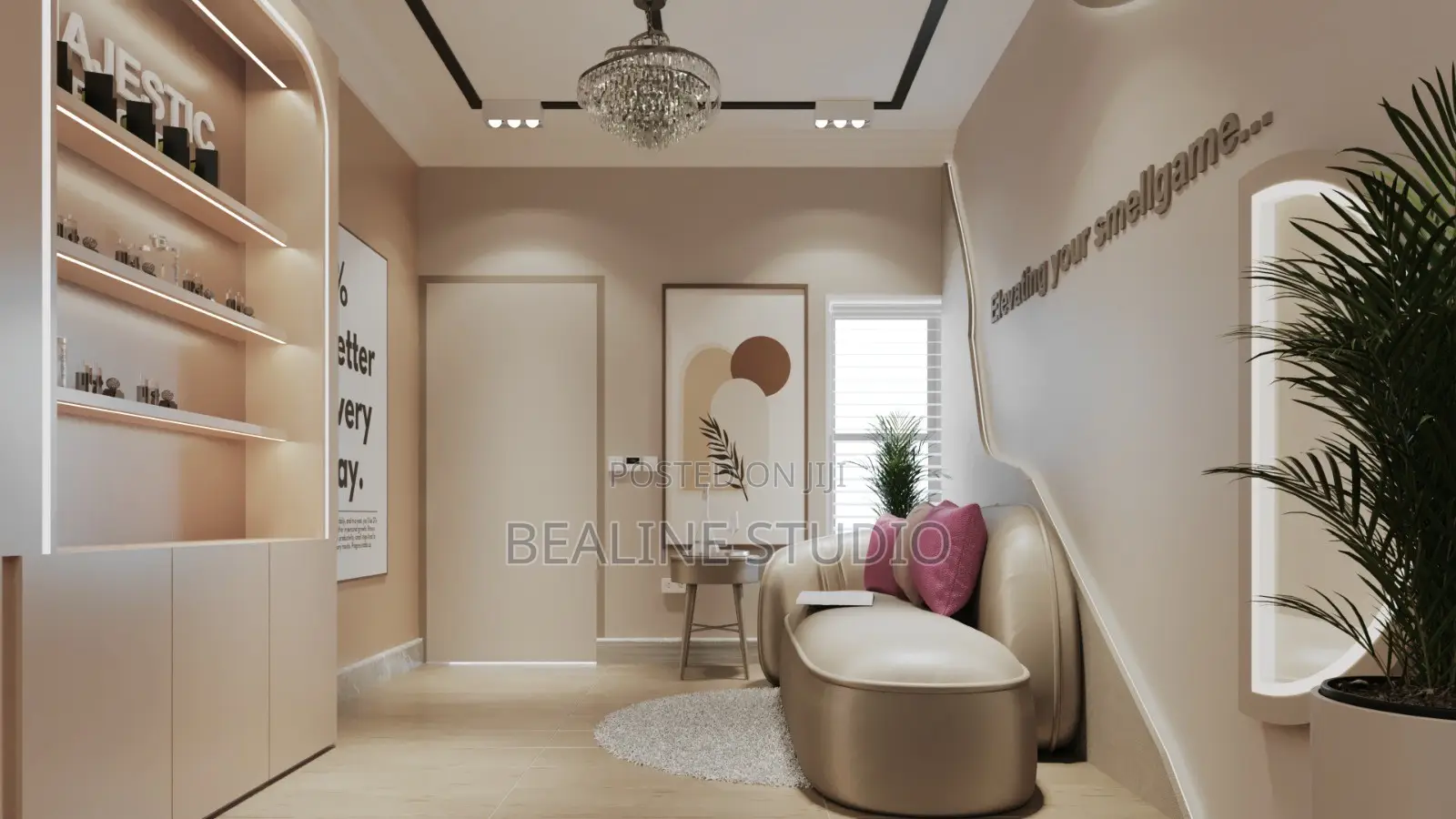 The Art of Scent — Contemporary Perfume Shop Office