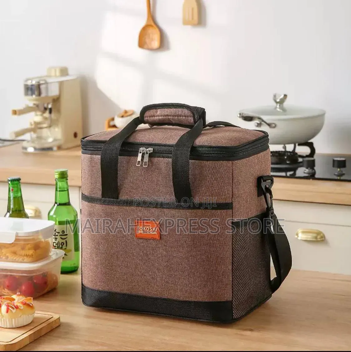 Tokoshi All-Purpose Big-Size Adult Nursing Insulated Lunch Box/Bag.