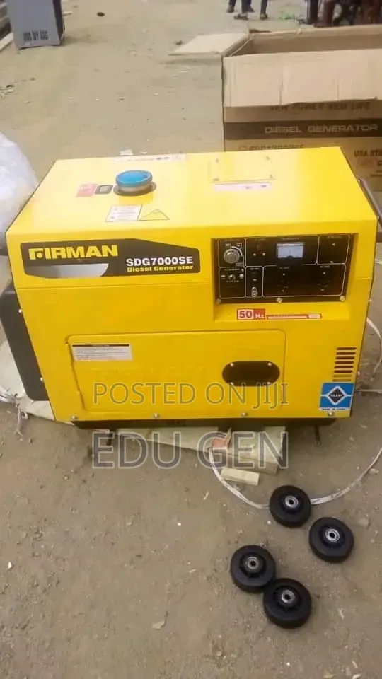 Original Firman Soundproof Generator 7.5kva 100%copper Coil