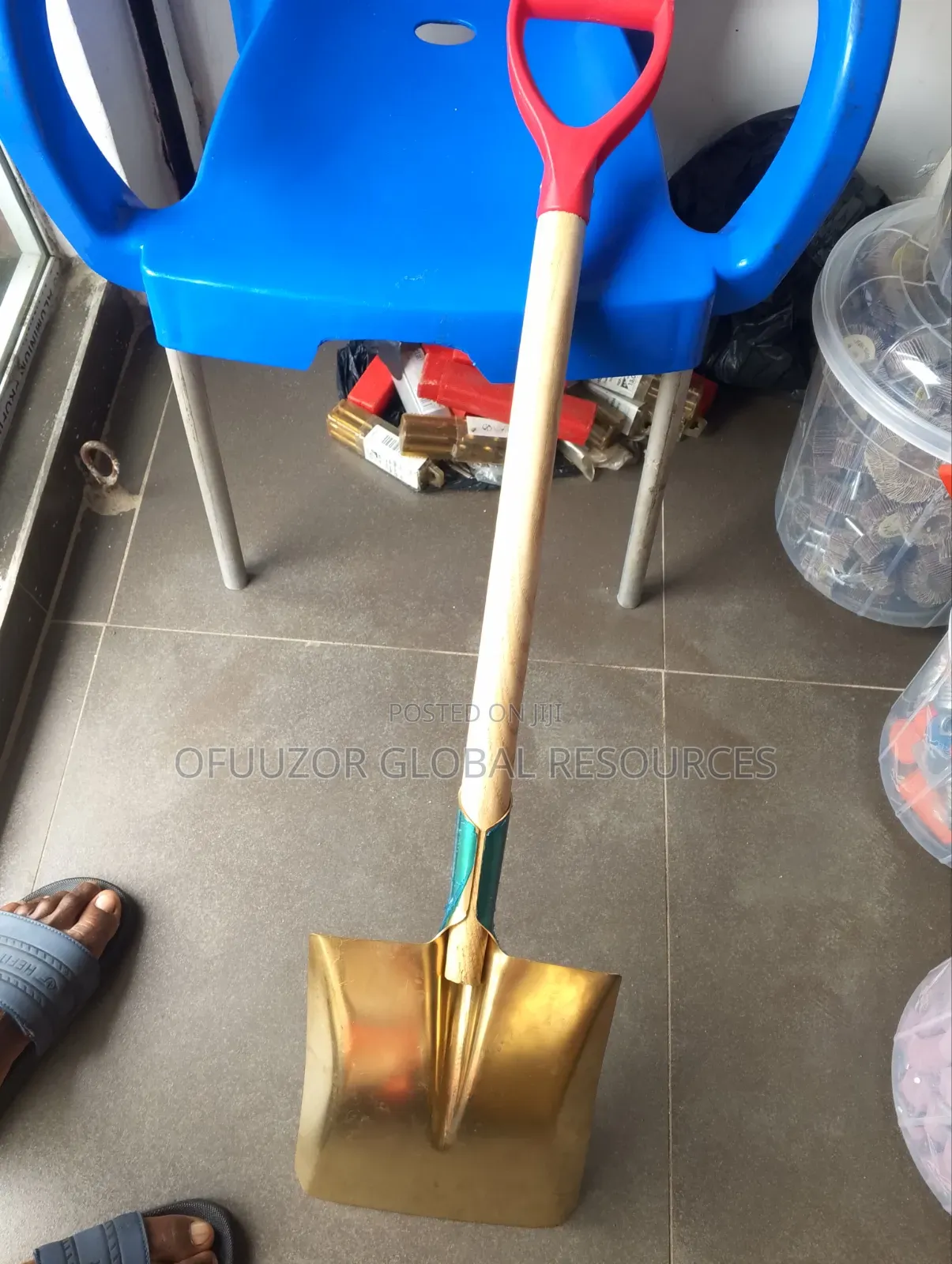 Non-Spark Brass Shovel