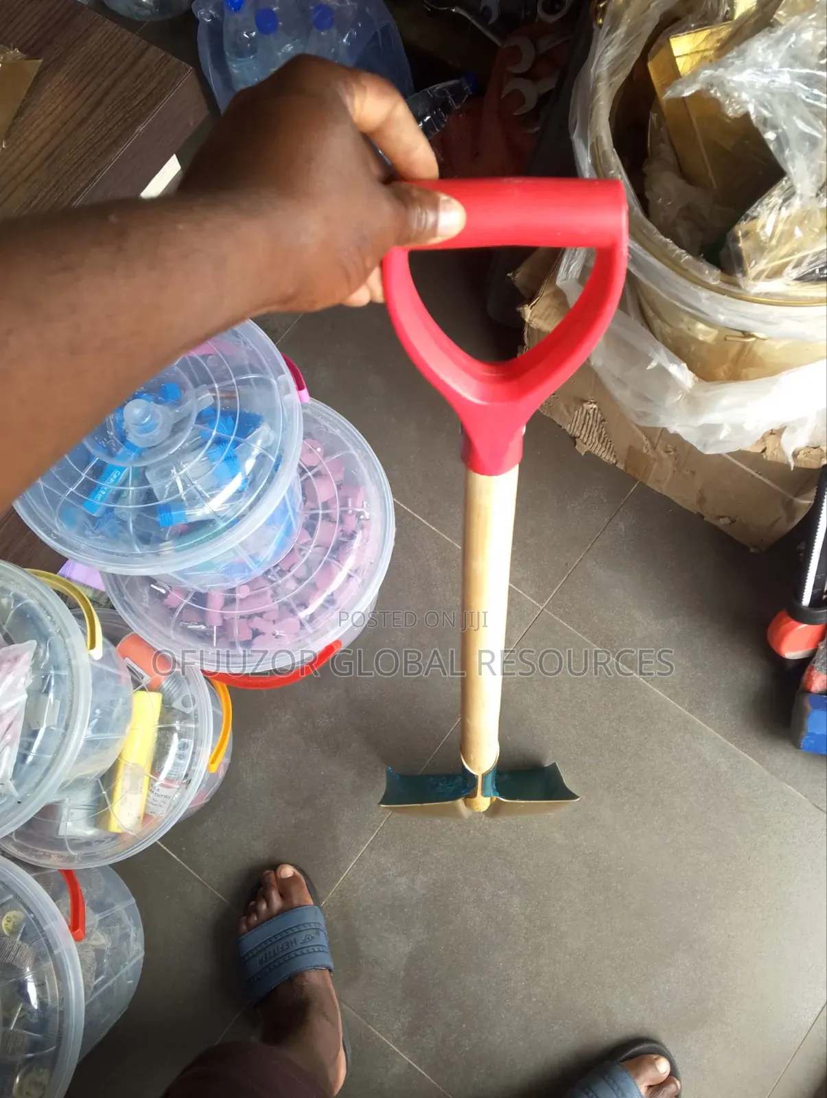 Non-Spark Brass Shovel