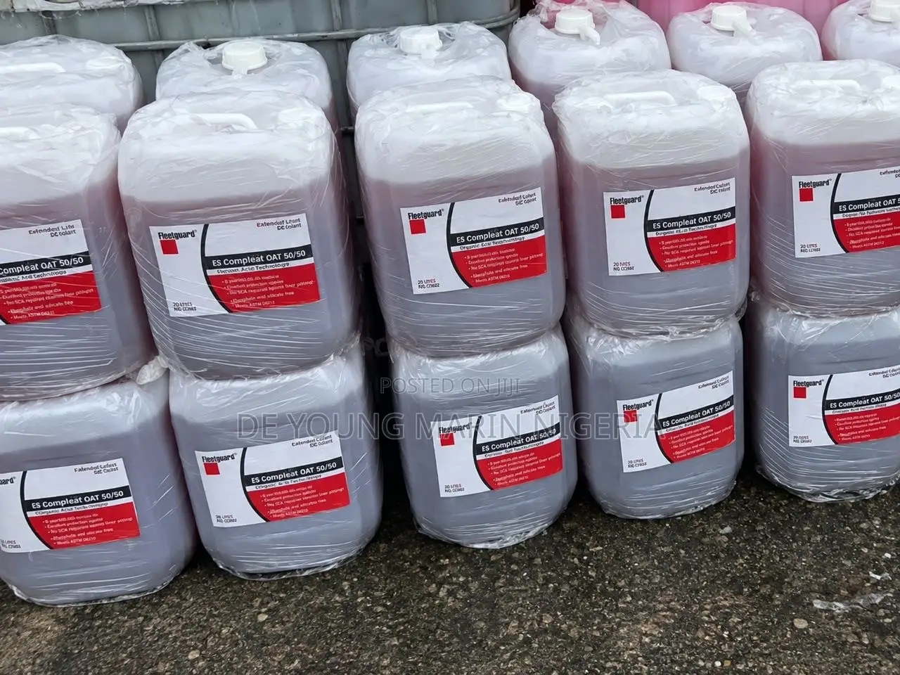 Fleetguard ES Compleat OAT 50/50 Coolant – 20 Litres