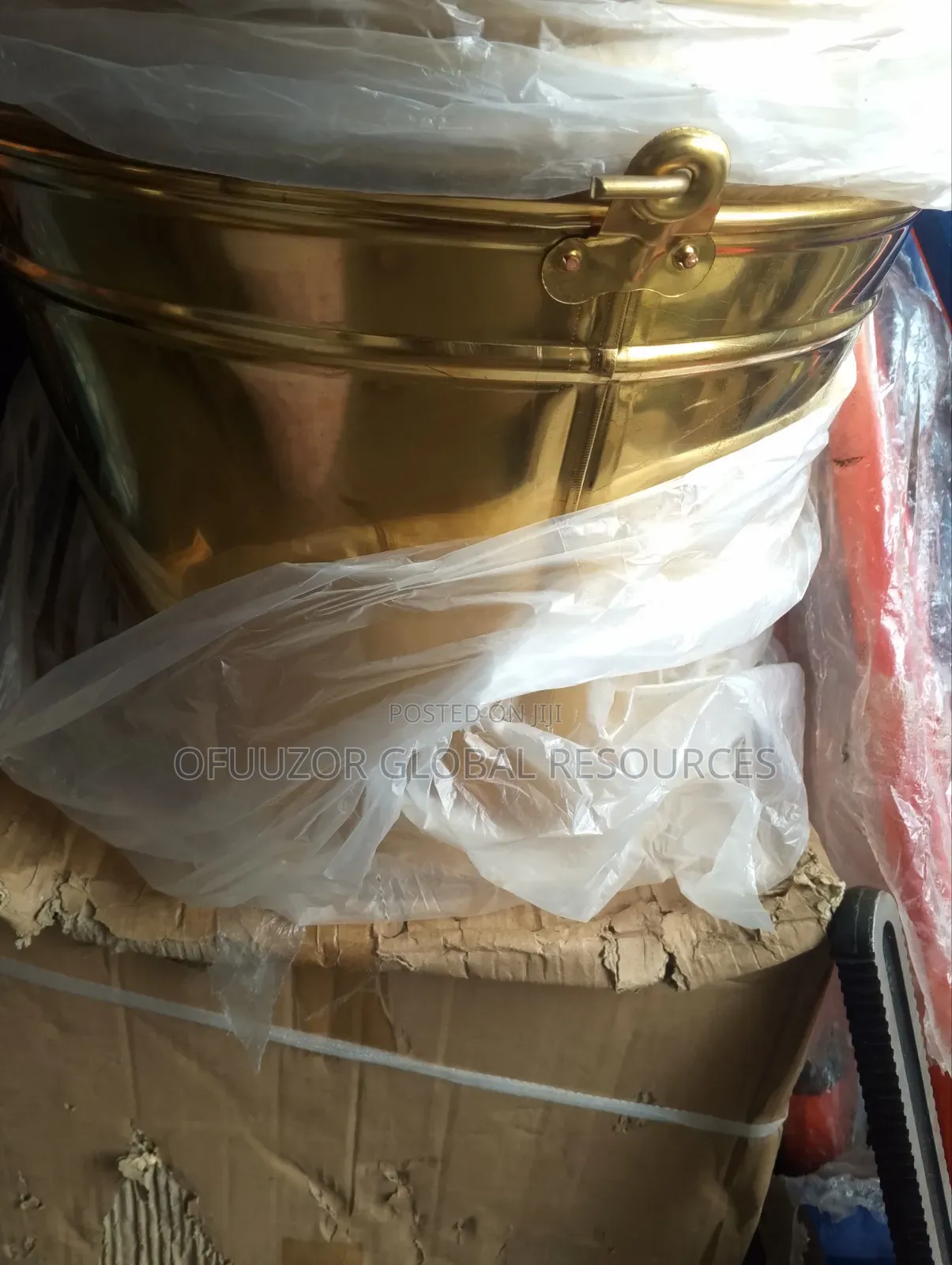 Non-Spark Brass Bucket 20 L